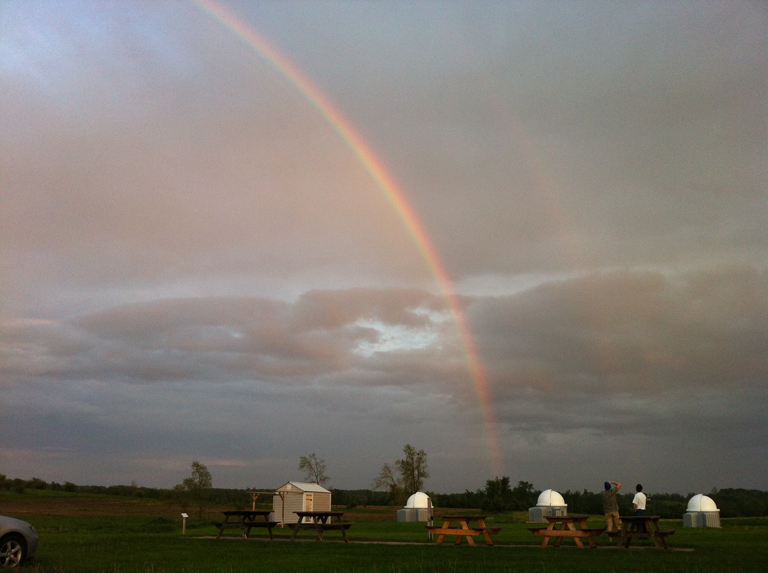 May 31, 2013 double rainbow, CAO